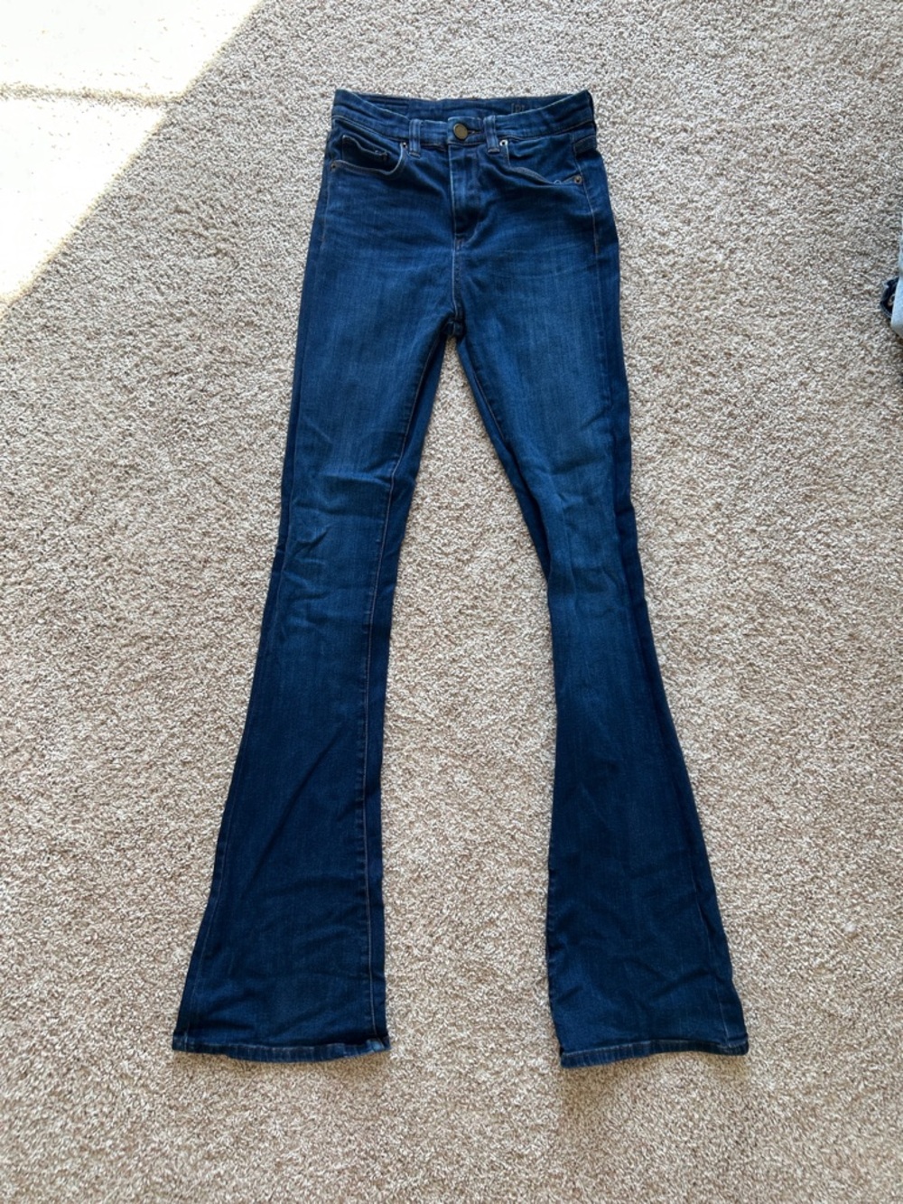 Blank NYC Dark Blue Flare Jeans